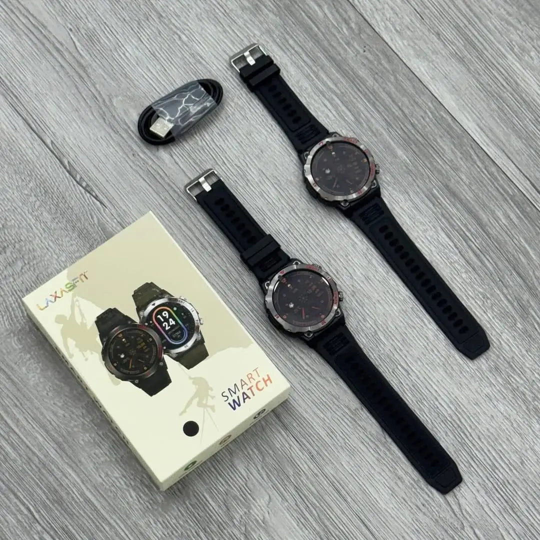 GT11 Round Dial Rugged Smart Watch with Bluetooth Calling