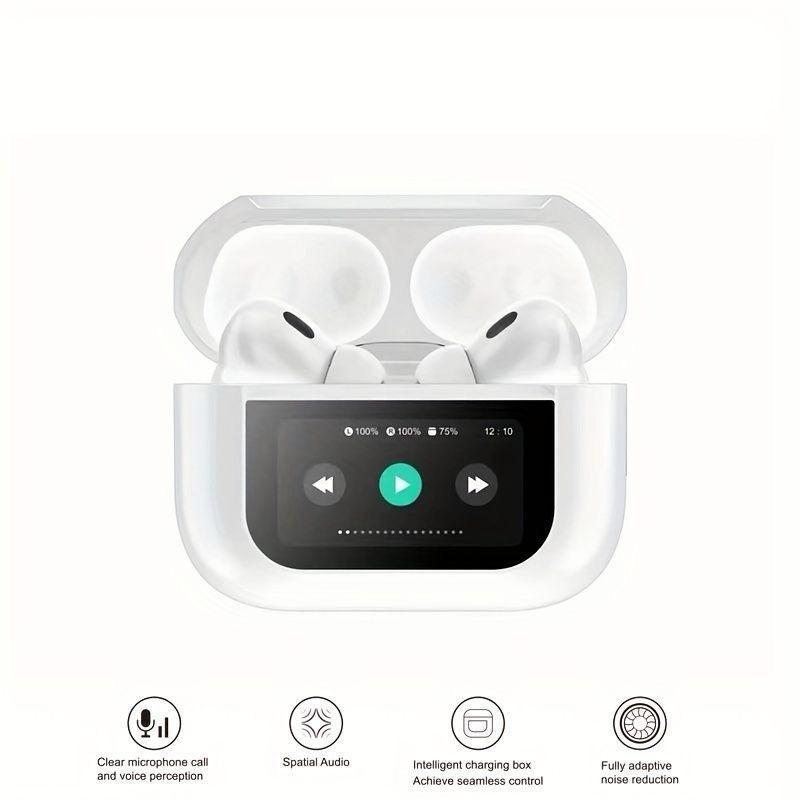 Premium Wireless Earbuds ANC+ Touchscreen Control