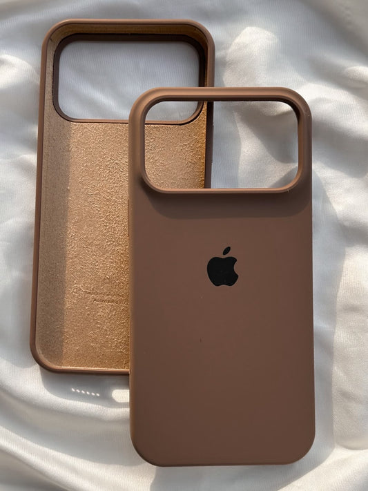 Premium Liquid Silicone iPhone Case – Full Camera & Screen Protection, Soft-Touch Exterior with Microfiber Lining